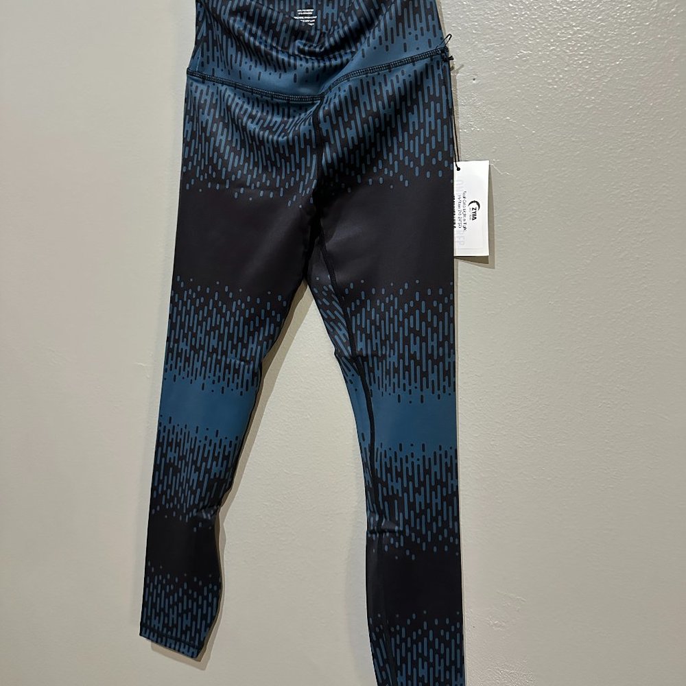ZYIA Teal Grid LnT